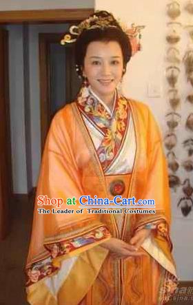 Chinese Ancient Song Dynasty Queen Mother Replica Costume for Women