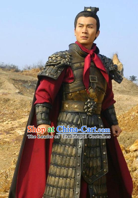 Chinese Song Dynasty Emperor Taizu Zhao Kuangyin Clothing Ancient Imperator Replica Costume for Men