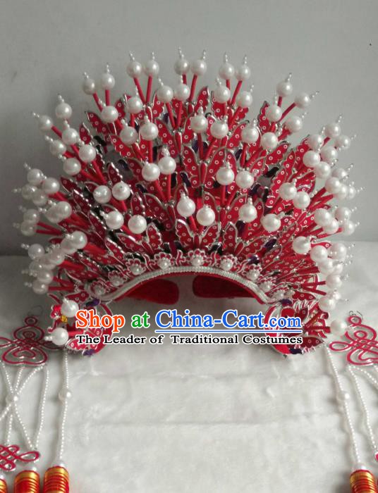 Traditional China Beijing Opera Costume Gifted Scholar Embroidered Robe and Hat Ancient Chinese Peking Opera Embroidery Clothing