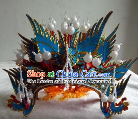Traditional China Beijing Opera Costume Gifted Scholar Embroidered Robe and Hat Ancient Chinese Peking Opera Embroidery Clothing