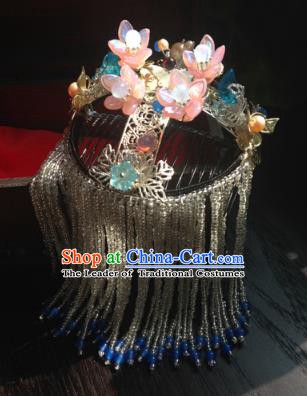 Chinese Ancient Style Hair Jewelry Accessories Cosplay Hairpins Headwear Headdress for Women