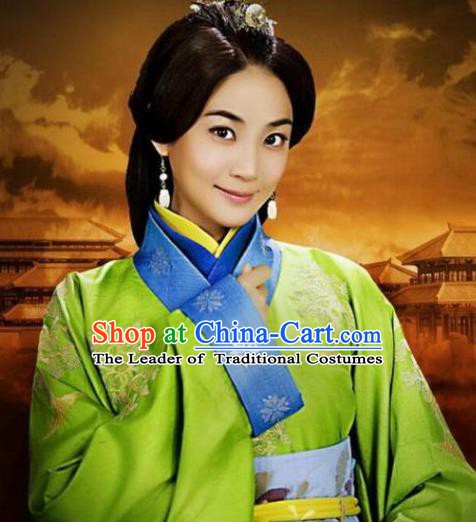 Traditional Chinese Ancient Costume Chu and Han Dynasties Hanfu Clothing