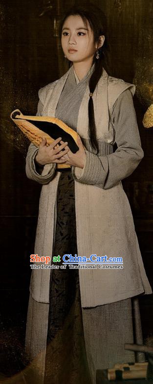 Nirvana in Fire Chinese Ancient Female Physician Lin Xi Replica Costume for Women