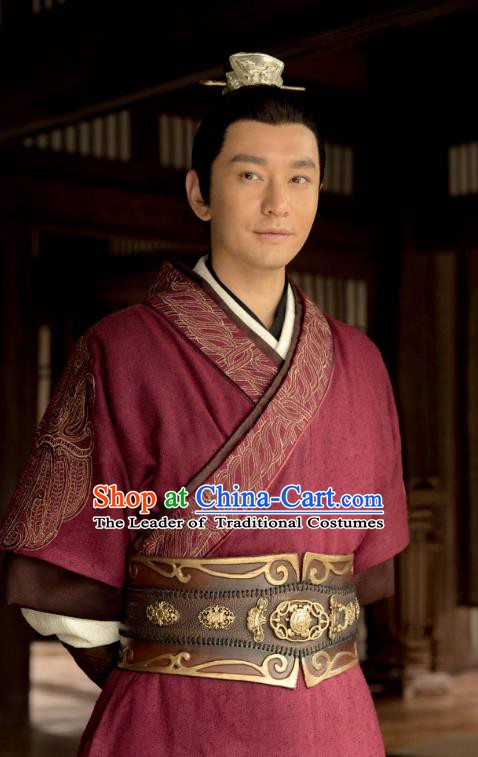 Nirvana in Fire Chinese Ancient Northern and Southern Dynasties General Xiao Pingzhang Replica Costume for Men