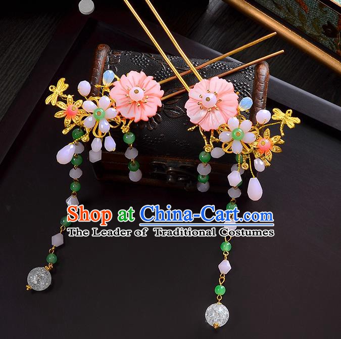 Chinese Ancient Style Hair Jewelry Accessories Cosplay Hairpins Headwear Headdress for Women