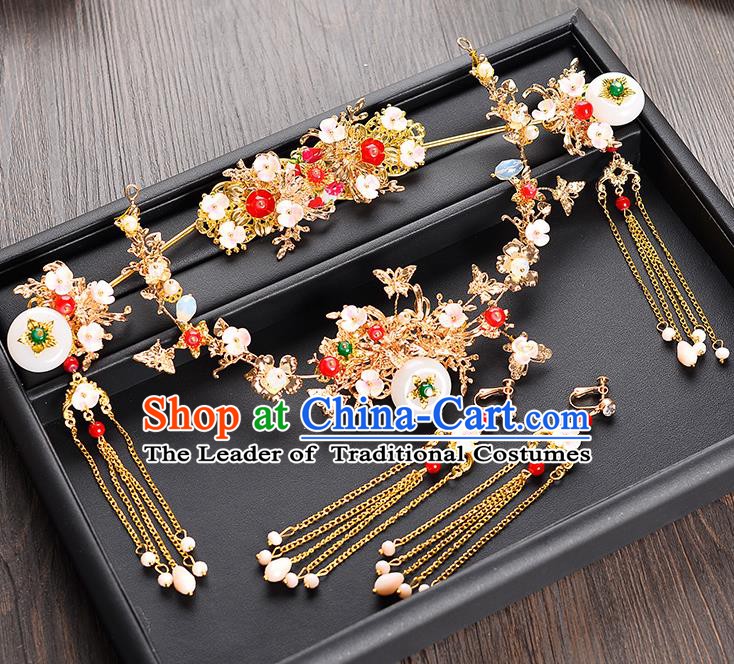 Chinese Ancient Style Hair Jewelry Accessories Cosplay Hairpins Headwear Headdress for Women