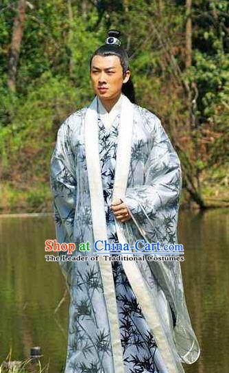 Ancient Chinese Tang Dynasty Prince Li Xian Replica Costume for Men