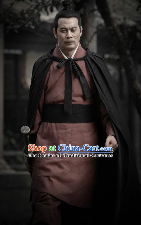 Traditional Chinese Ancient Costume Chu and Han Dynasties Hanfu Clothing