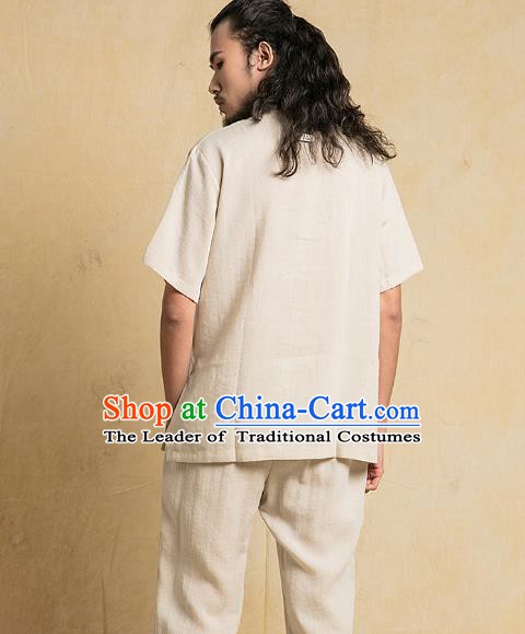 Top Kung Fu Costume Martial Arts Kung Fu Training Uniform Gongfu Shaolin Wushu Tang Suit Clothing for Men