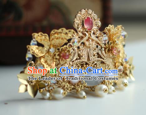 Chinese Ancient Style Hair Jewelry Accessories Cosplay Hairpins Headwear Headdress for Women