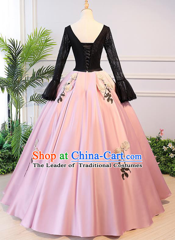 Top Grade Stage Performance Catwalks Costumes Wedding Dress Princess Full Dress Chorus Modern Fancywork Clothing