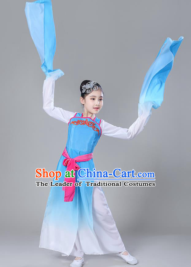 Children Stage Performance Costume Catwalks Folk Dance Clothing Classical Dance Dress