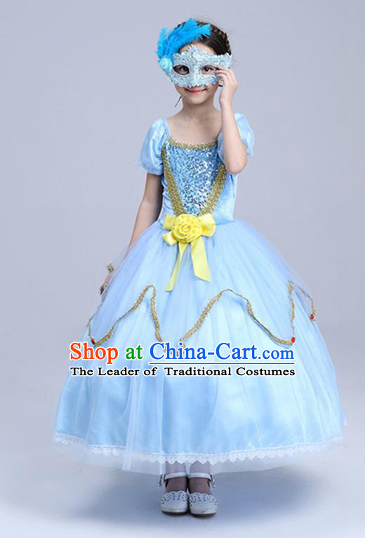 Children Stage Performance Costume Catwalks Folk Dance Clothing Classical Dance Dress