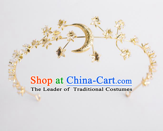 Chinese Ancient Style Hair Jewelry Accessories Cosplay Hairpins Headwear Hair Crown Headdress for Women