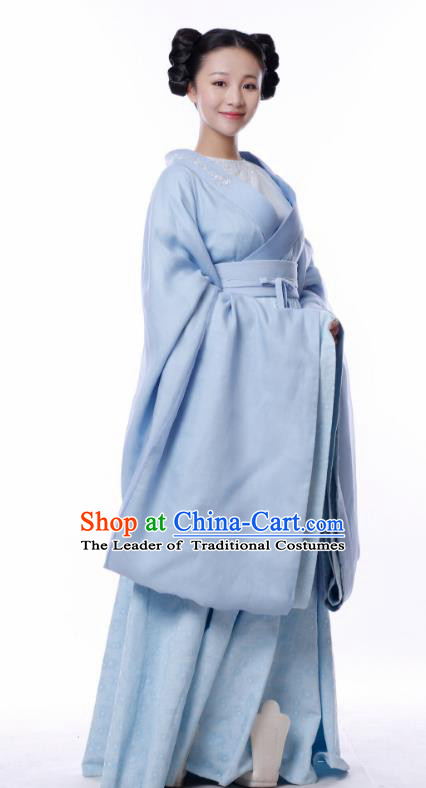 Chinese Ancient Television Drama Untouchable Lovers Northern and Southern Dynasties Court Maid Embroidered Replica Costumes for Women