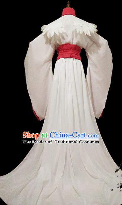 Chinese Ancient Palace Lady Hanfu Han Dynasty Imperial Concubine Queen Embroidered Historical Costumes for Women