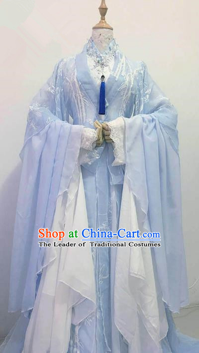 Chinese Ancient Costume Cosplay Princess Clothing Song Dynasty Palace Lady Hanfu Dress for Women