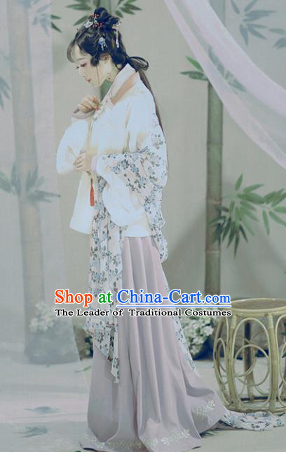 Chinese Ancient Palace Lady Hanfu Han Dynasty Imperial Concubine Queen Embroidered Historical Costumes for Women