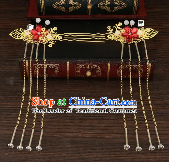 Chinese Ancient Style Hair Jewelry Accessories Cosplay Hairpins Headwear Headdress for Women