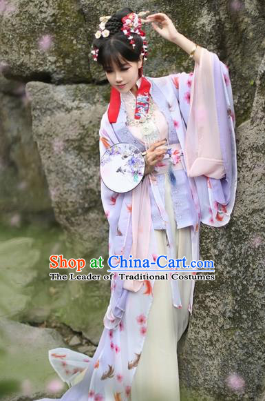 Chinese Ancient Costume Nobility Lady Hanfu Dress Song Dynasty Princess Costume for Women