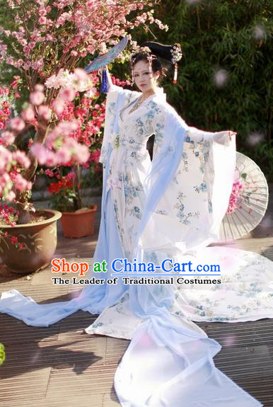 Chinese Ancient Imperial Concubine Costume Tang Dynasty Princess Hanfu Clothing for Women
