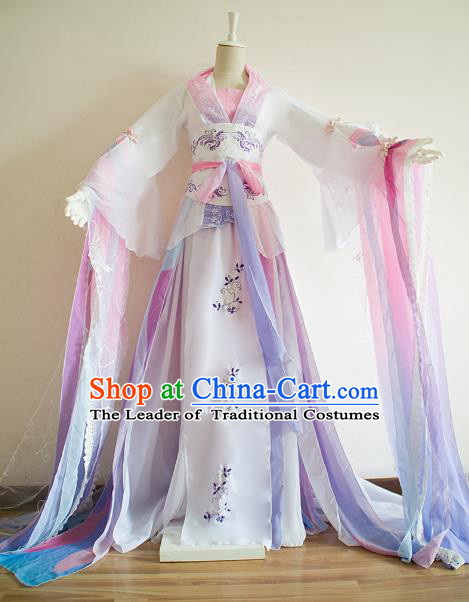 Chinese Traditional Han Dynasty Princess Hanfu Dress Ancient Cosplay Imperial Consort Costume for Women