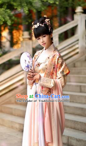 Chinese Traditional Ancient Song Dynasty Princess Costume for Women
