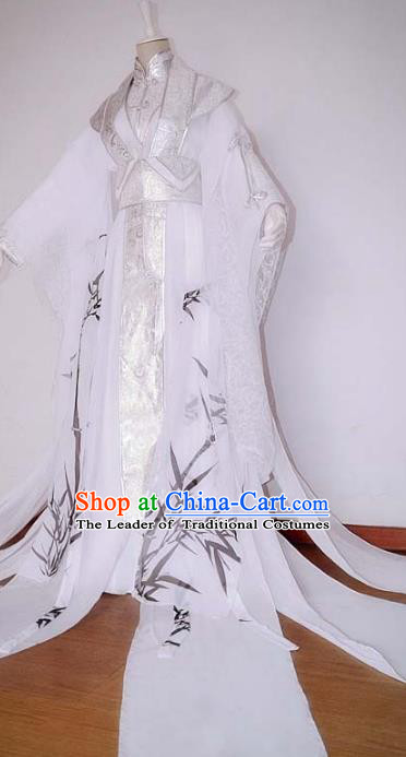 Chinese Ancient Palace Lady Hanfu Han Dynasty Imperial Concubine Queen Embroidered Historical Costumes