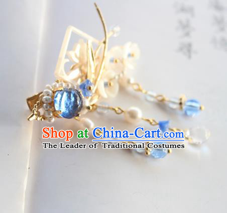 Chinese Ancient Hair Jewelry Accessories Hairpins Headwear Headdress Royal Crown for Women