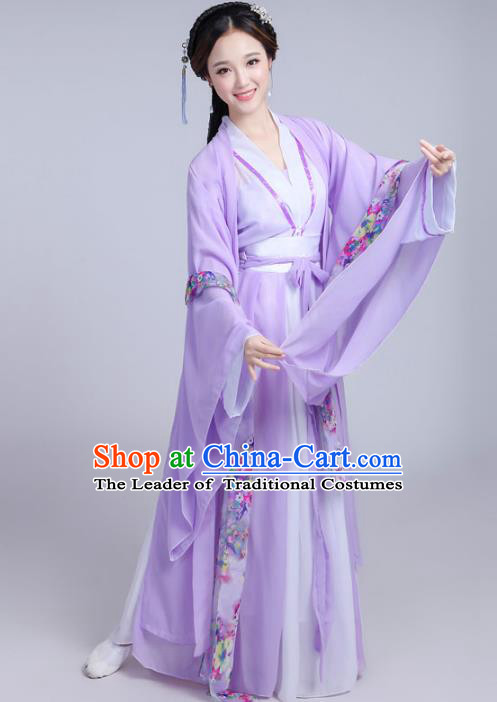 Chinese Ancient Fairy Costumes Tang Dynasty Princess Traditional Hanfu Dress Clothing for Women
