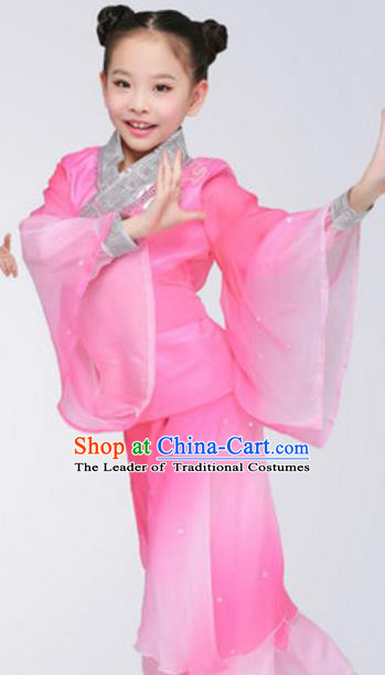 Traditional Chinese Yangge Fan Dance Folk Dance Ethnic Costume Classical Yangko Chorus Modern Dance Dress Halloween Clothing and Shoes