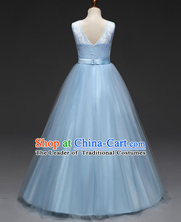 Top Grade Stage Performance Catwalks Costumes Children Halloween Cosplay Princess Full Dress Chorus Modern Fancywork Clothing