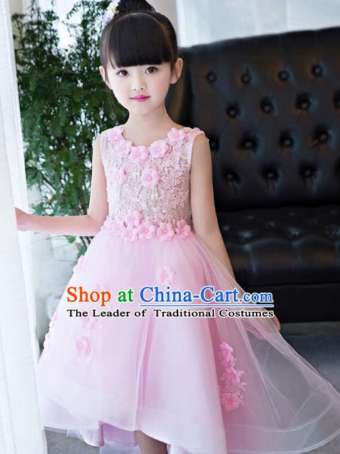 Top Grade Stage Performance Catwalks Costumes Children Halloween Cosplay Princess Full Dress Chorus Modern Fancywork Clothing