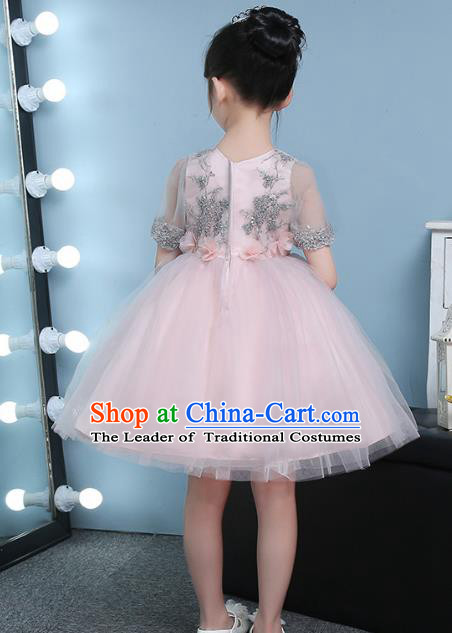 Top Grade Stage Performance Catwalks Costumes Children Halloween Cosplay Princess Full Dress Chorus Modern Fancywork Clothing