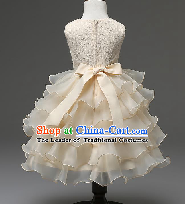Top Grade Stage Performance Catwalks Costumes Children Halloween Cosplay Princess Full Dress Chorus Modern Fancywork Clothing
