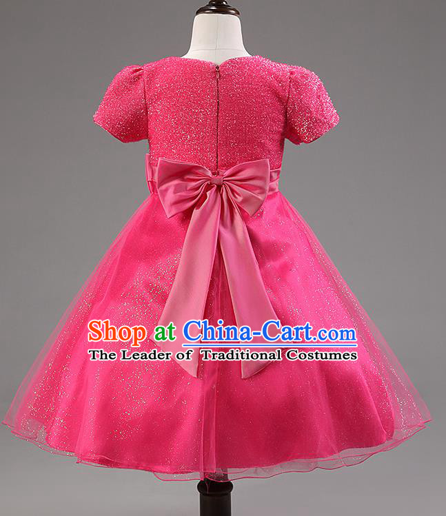 Top Grade Stage Performance Catwalks Costumes Children Halloween Cosplay Princess Full Dress Chorus Modern Fancywork Clothing