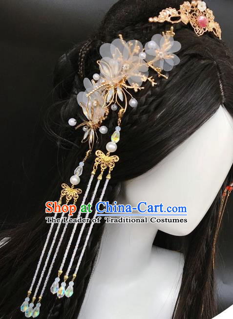 Chinese Ancient Style Hair Jewelry Accessories Cosplay Hairpins Headwear Headdress for Women