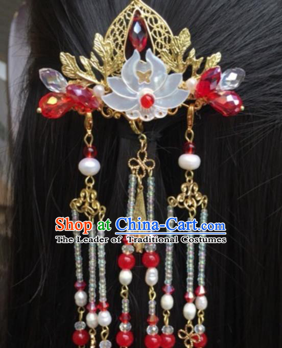 Chinese Ancient Style Hair Jewelry Accessories Cosplay Hairpins Headwear Headdress for Women