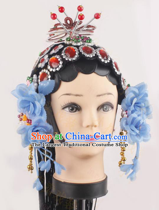 Top Grade Chinese Beijing Opera Hair Accessories Peking Opera Diva Headwear Complete Set for Women