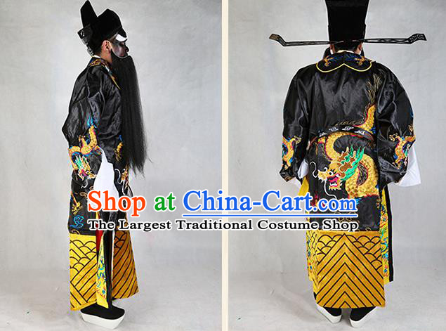 Traditional China Beijing Opera Costume Gifted Scholar Embroidered Robe and Hat Ancient Chinese Peking Opera Embroidery Clothing