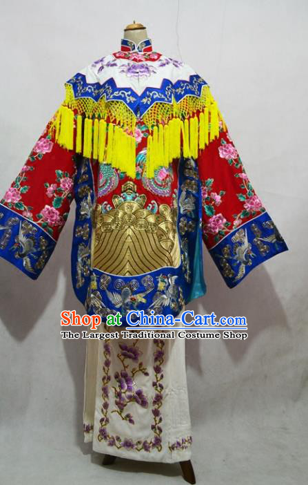 Professional Chinese Beijing Opera Actress Imperial Consort Embroidered Costumes for Adults