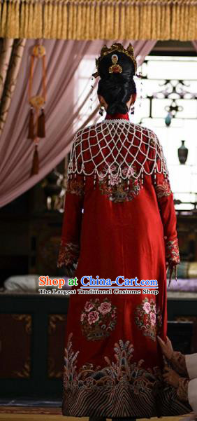 Story of Yanxi Palace Traditional Chinese Qing Dynasty Palace Lady Costume Asian China Ancient Manchu Embroidered Clothing
