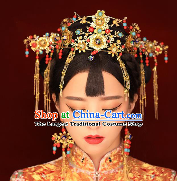 Chinese Ancient Style Hair Jewelry Accessories Cosplay Hairpins Headwear Headdress for Women