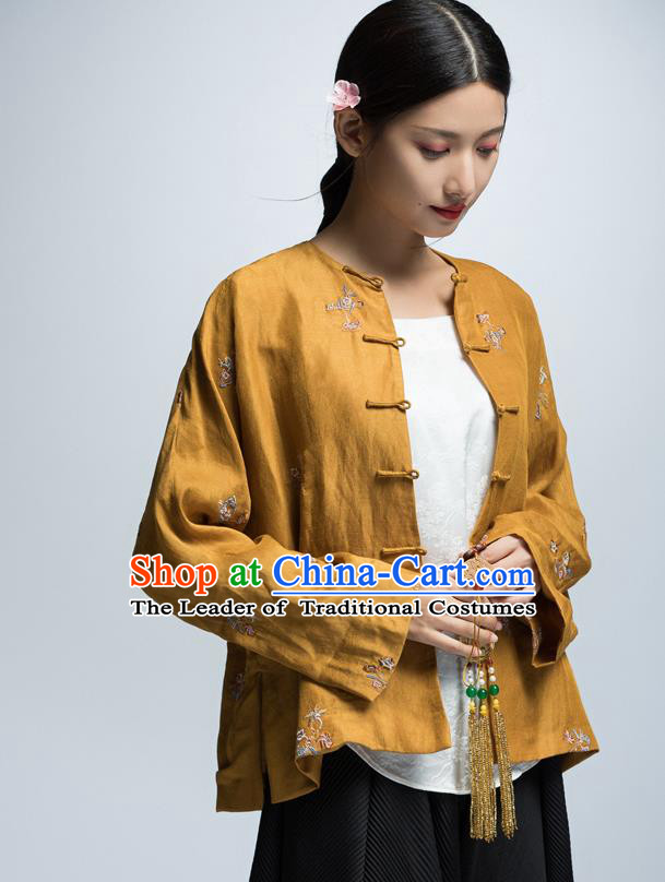 Traditional Ancient Chinese Young Women Cheongsam Dress Republic of China Tangsuit Stand Collar Blouse Dress Tang Suit Clothing