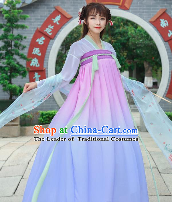 Chinese Ancient Palace Lady Hanfu Han Dynasty Imperial Concubine Queen Embroidered Historical Costumes
