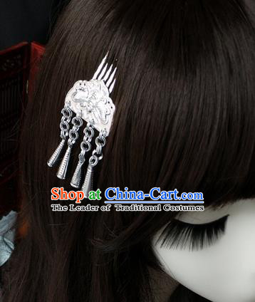 Chinese Traditional Ancient Hair Accessories Hanfu Butterfly Hair Comb Hair Stick Headwear for Women