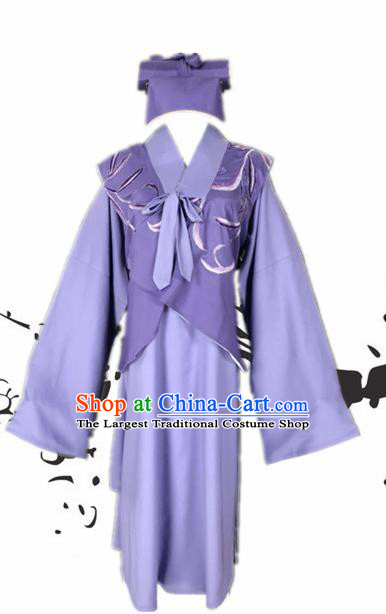 Chinese Beijing Opera Niche Clothing Traditional Peking Opera Childe Costumes and Hat for Adults