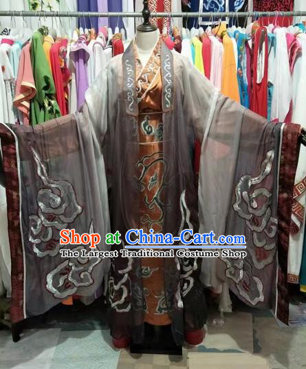 Chinese Beijing Opera Prime Minister Clothing Traditional Peking Opera Costumes for Adults
