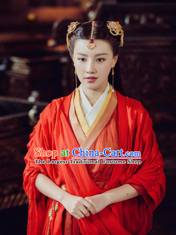 Legend Of Fu Yao Chinese Ancient Costumes Traditional Queen Hanfu Dress