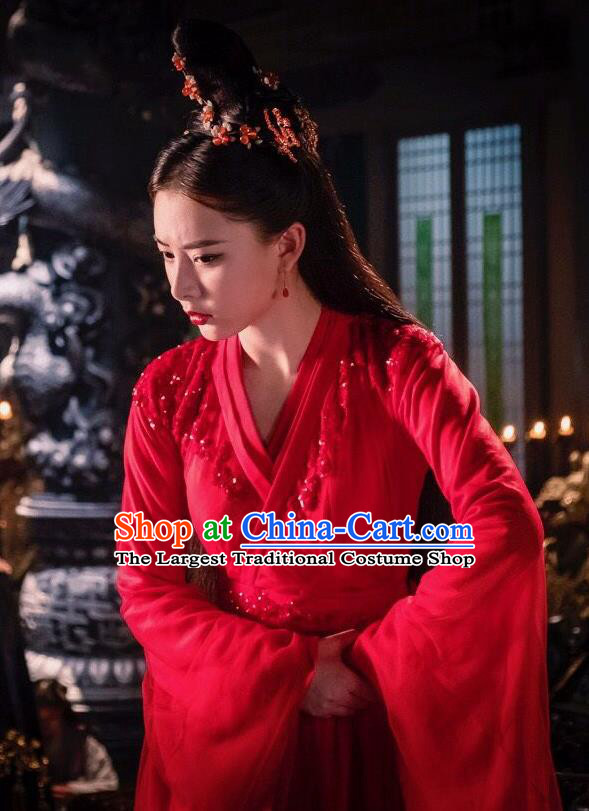 Legend Of Fu Yao Chinese Ancient Costumes Traditional Queen Hanfu Dress